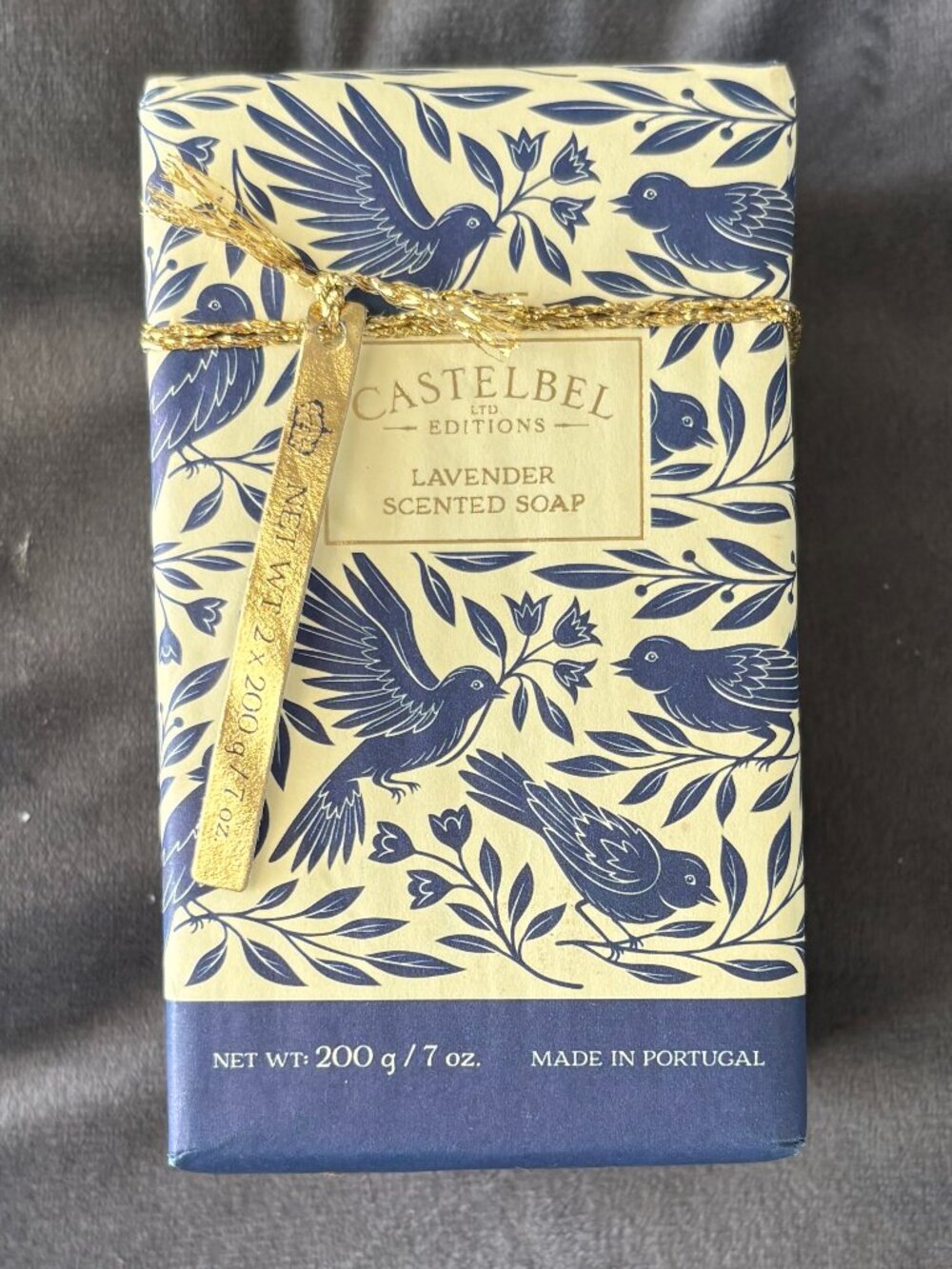 NWT - Castelbel Ltd. Editions - 2 pack - Lavender Scented Bar Soaps